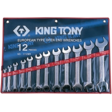 1112MR Набор рожковых ключей, 6-32 мм, 12 предметов KING TONY 1112MR