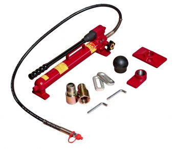 Набор инструментов 38 предметов гидравлический 10т для ремонта кузова (кейс) JTC